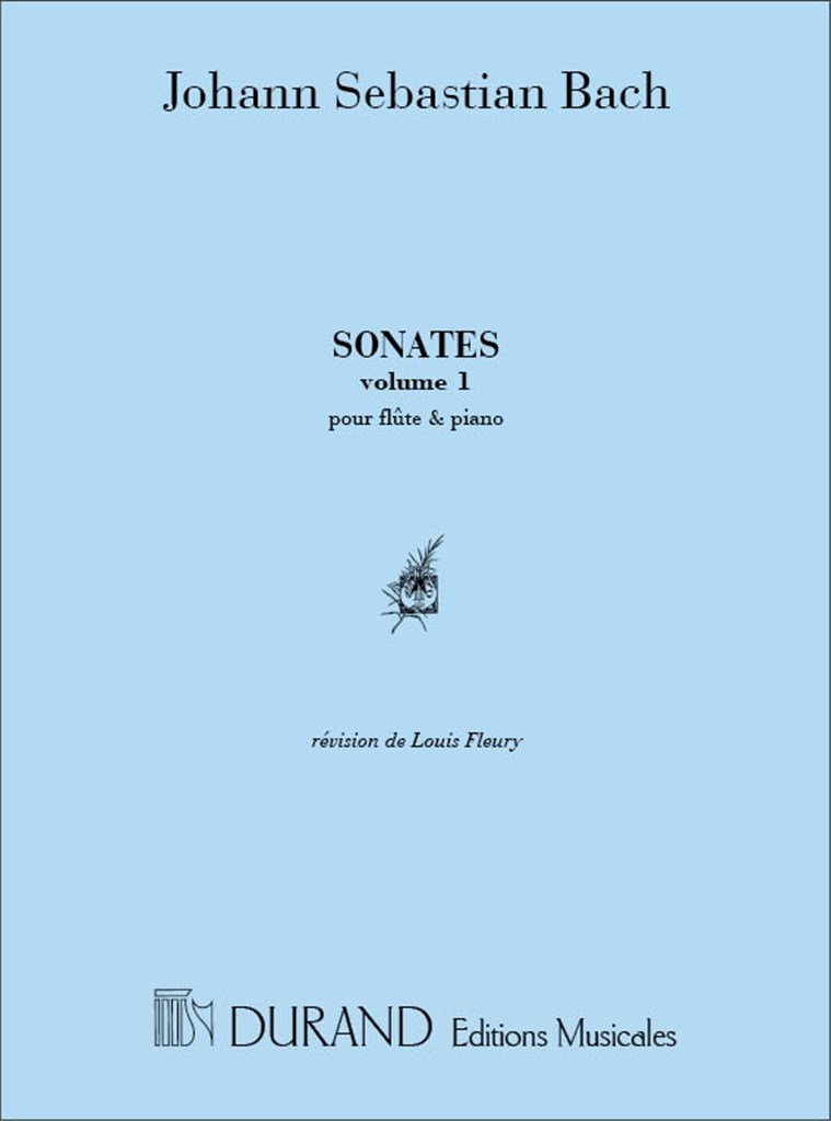 Sonates Vol 1 Flute-Piano (Fleury